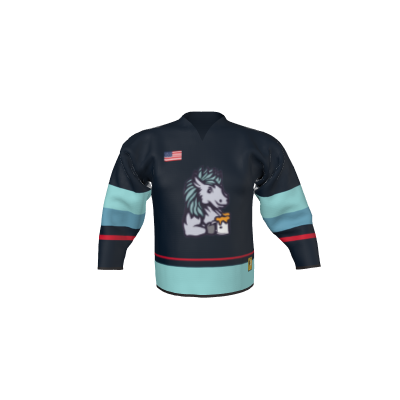 Hockey Seattle Style Reverse Gear Reversible Hockey Jersey. (x 14)